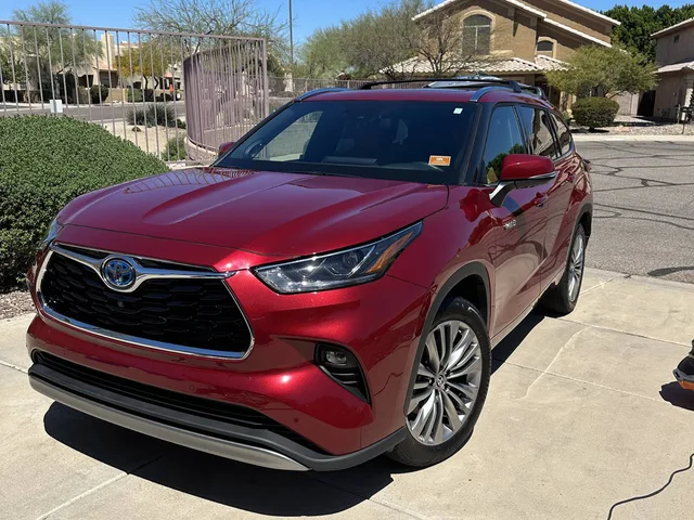 Toyota Highlander detailed by Optic Detail