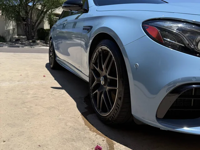 Mercedes-AMG wheel detail detailed by Optic Detail
