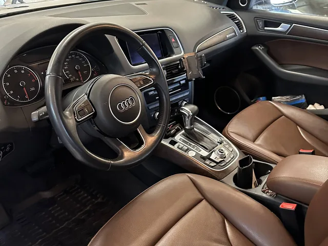 Audi Q5 interior detailed by Optic Detail