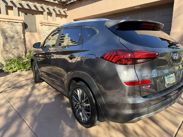 Hyundai Tucson detailed by Optic Detail