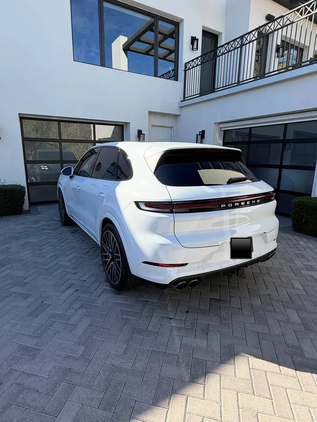Porsche Cayenne rear view detailed by Optic Detail